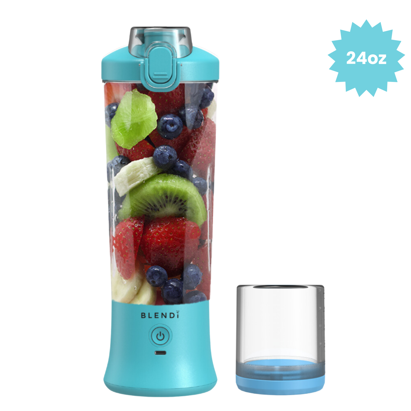 BLENDi X Ice Crushing Portable Blender – 24oz | Cordless & Travel-Ready