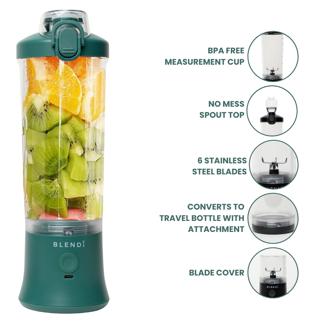 BLENDi X Ice Crushing Portable Blender – 24oz | Cordless & Travel-Ready