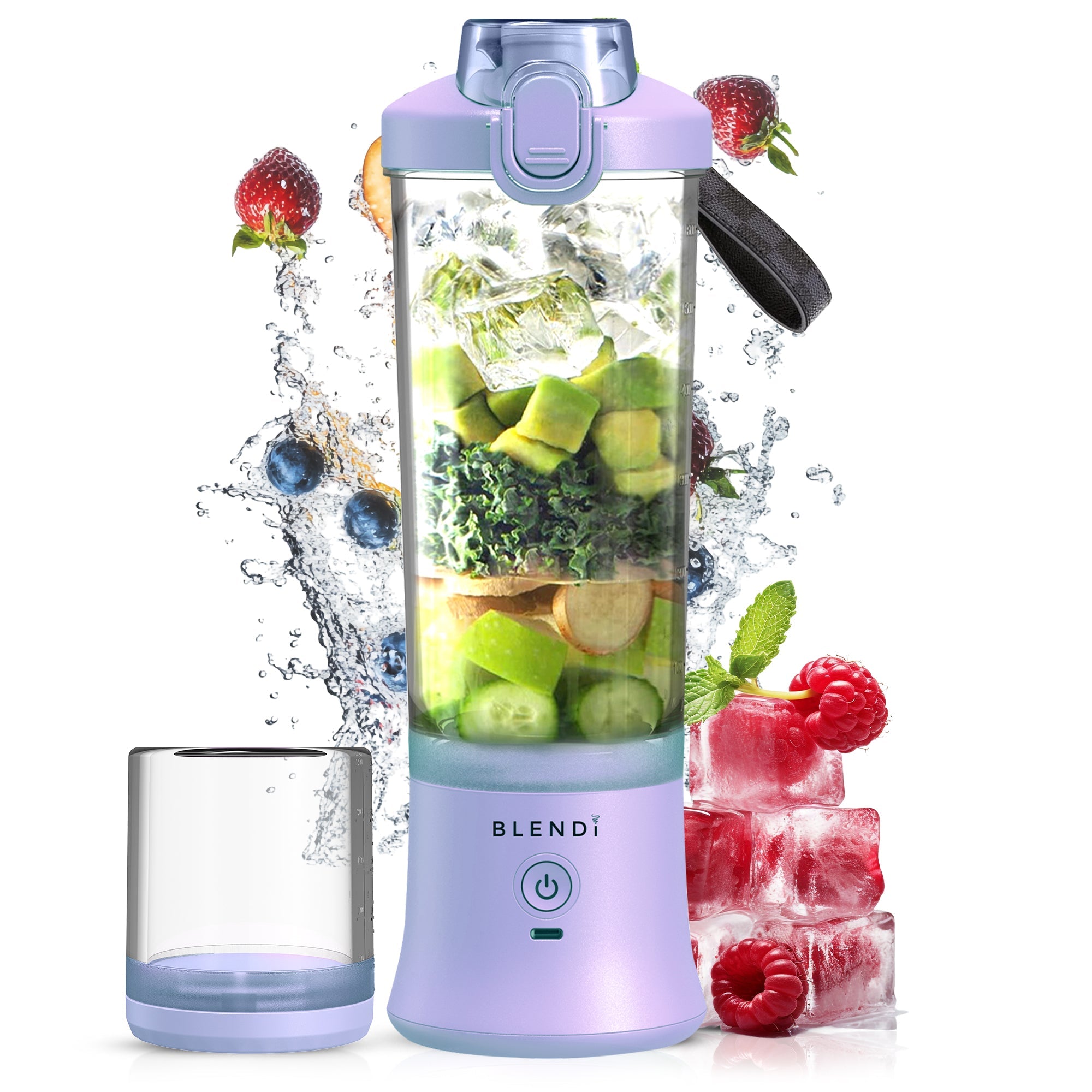 BLENDi X Ice Crushing Portable Blender – 24oz | Cordless & Travel-Ready