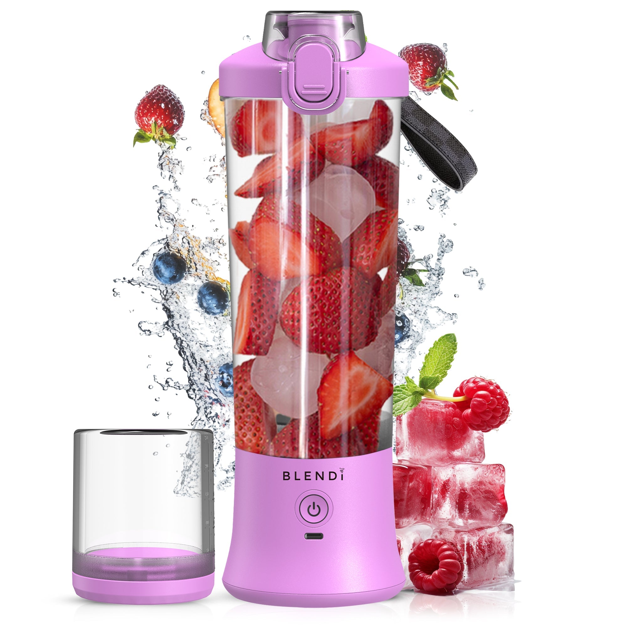 BLENDi X Ice Crushing Portable Blender – 24oz | Cordless & Travel-Ready