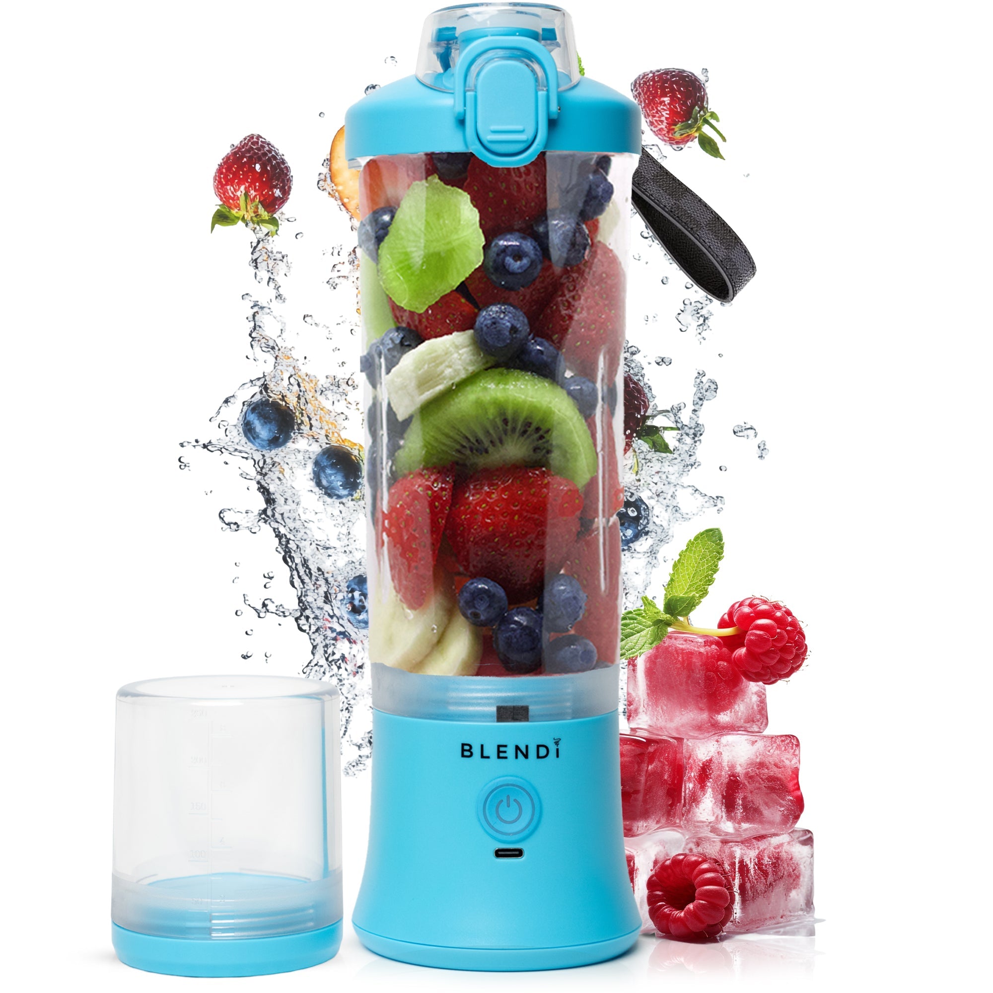 BLENDi X Ice Crushing Portable Blender – 24oz | Cordless & Travel-Ready