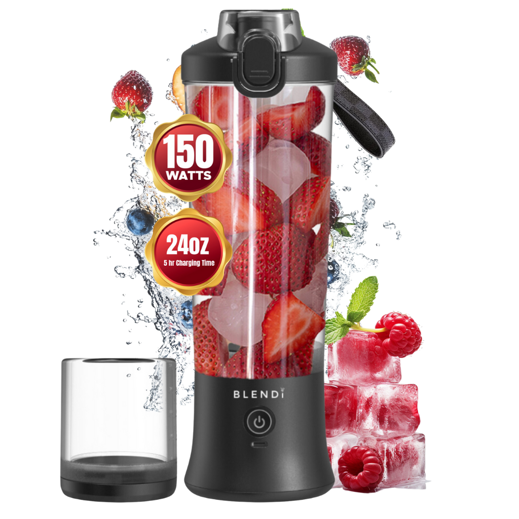 BLENDi X Ice Crushing Portable Blender – 24oz | Cordless & Travel-Ready